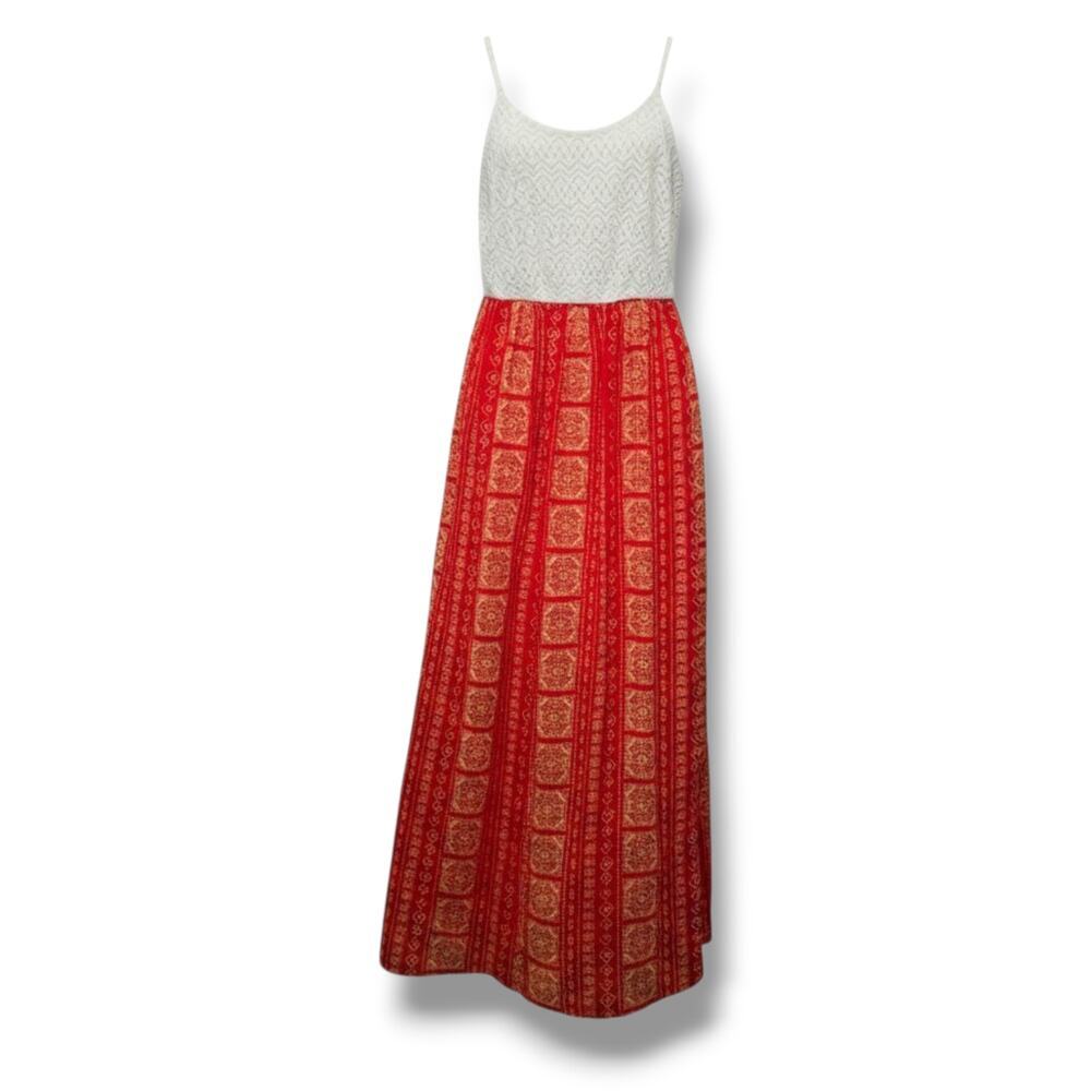 Charlotte Russe Women’s Multicolor Sleeveless Maxi Dress - Small